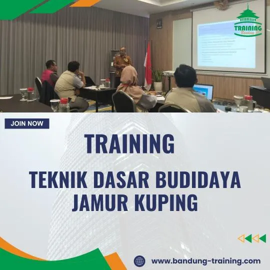 PELATIHAN TEKNIK DASAR BUDIDAYA JAMUR KUPING